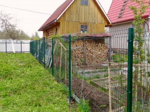3D заборы 15 метров фото в Красногорске
